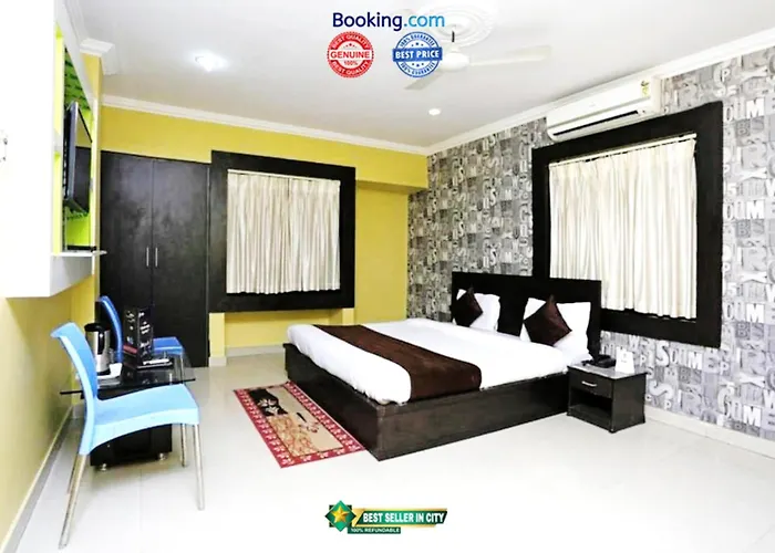 Goroomgo Sai Sandpiper ! Puri গোরুমগো সাই স্যান্ডপাইপার! পুরী Near-Sea-Sight-Beach-And-Temple-Spacious-Room With-Wifi-Restaurant-And-Parking-Facilities-Prime-Location-Best Hotel In Puri